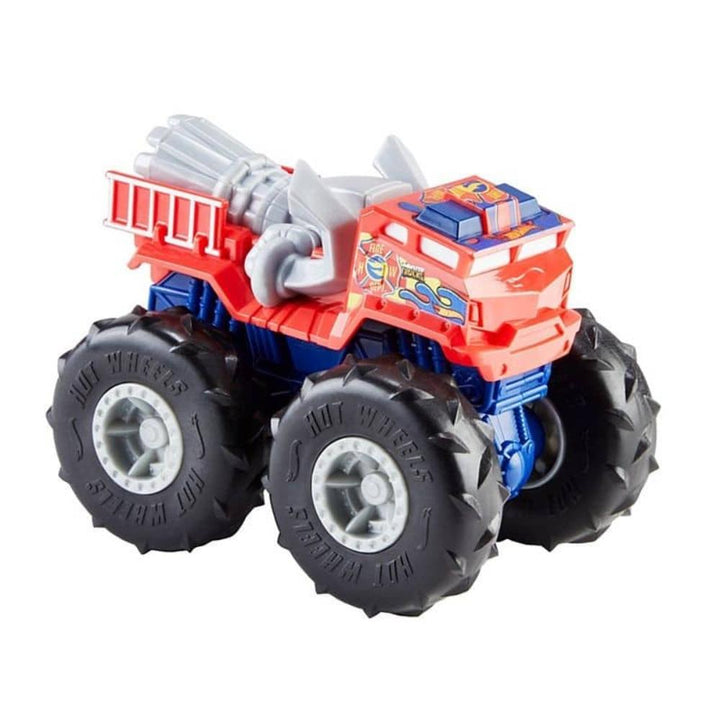 Hw Monster Truck Twisted Tredz 5 Alarm Vehicle