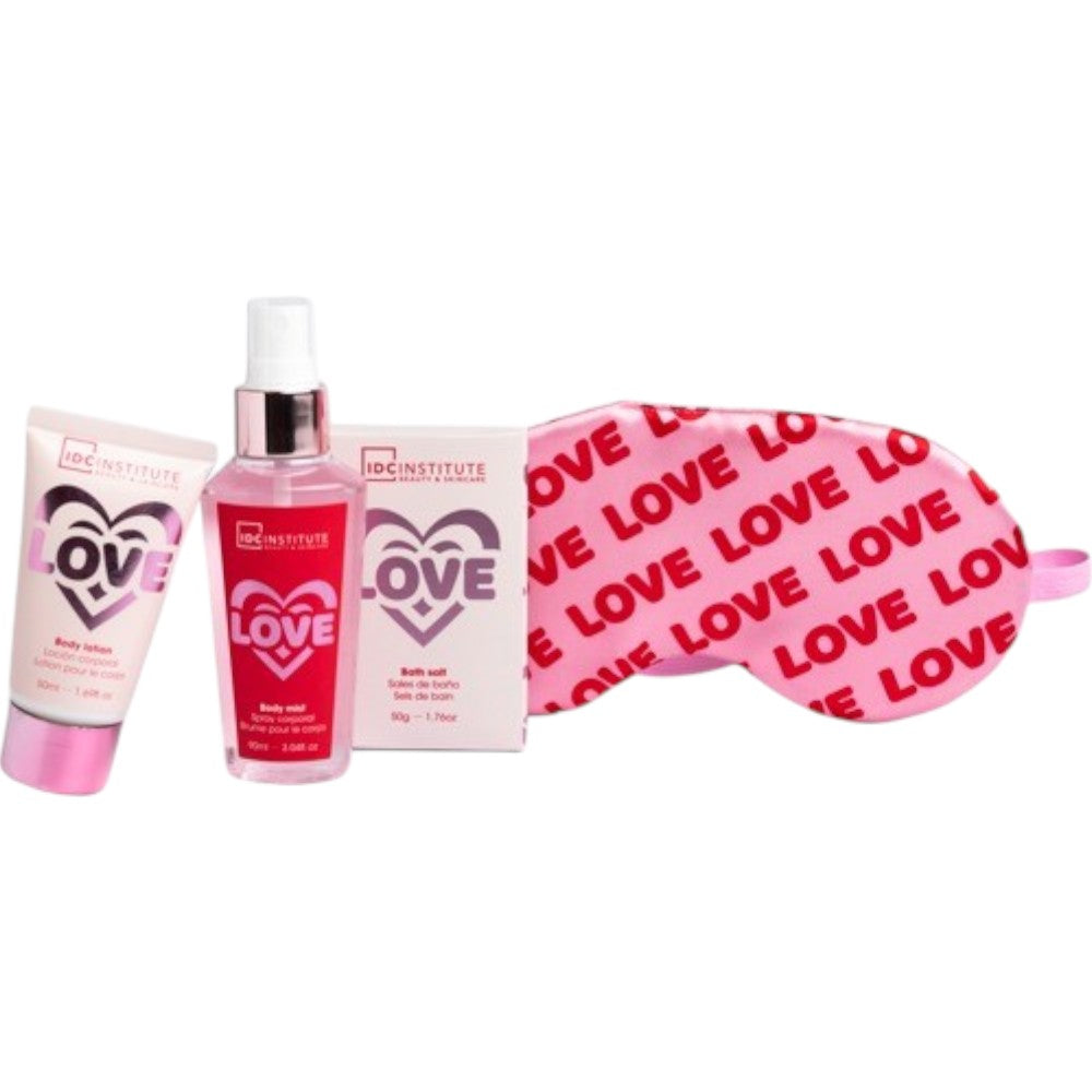 IDC InstituteIDC Institute In Love 4Τμχ- Μάσκα Ύπνου, Body Lotion, Body Mist, Bath Saltpapell.gr