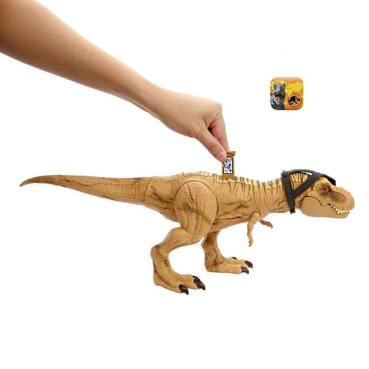 Mattel Jurassic World Νέος T-Rex Που Ανιχνεύει Και Δαγκώνει