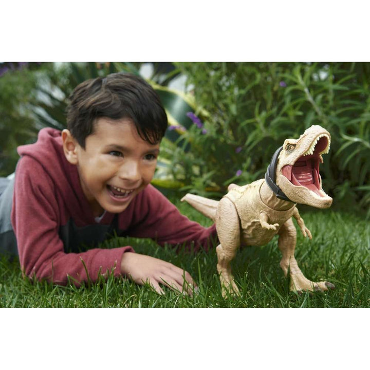 Mattel Jurassic World Νέος T-Rex Που Ανιχνεύει Και Δαγκώνει