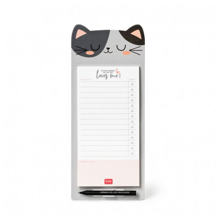 Legami Don't Forget- Magnetic Notepad Kitty