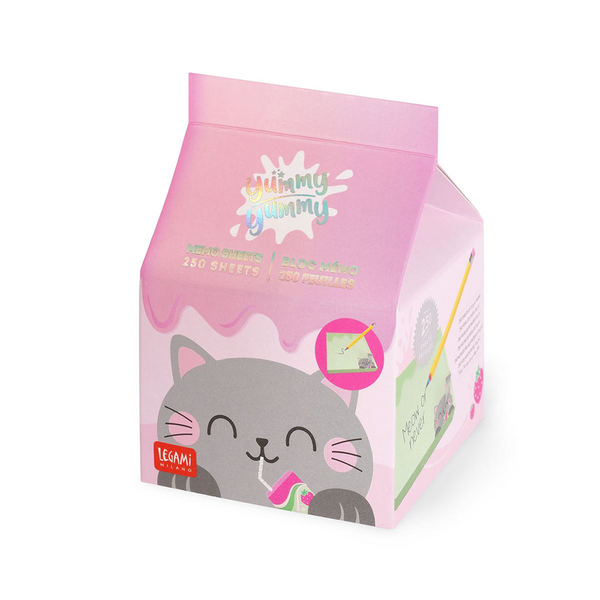 Legami Yummy Yummy Memo Pad Kitty 250 Φύλλα