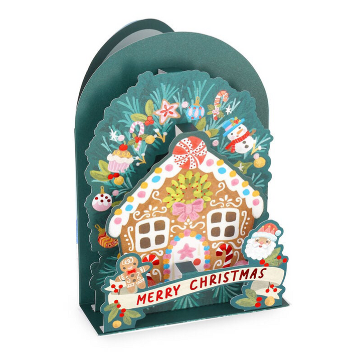 LEGAMILegami Χριστουγεννιάτικη Ευχετήρια Κάρτα Pop-Up Gingerbread Housepapell.gr