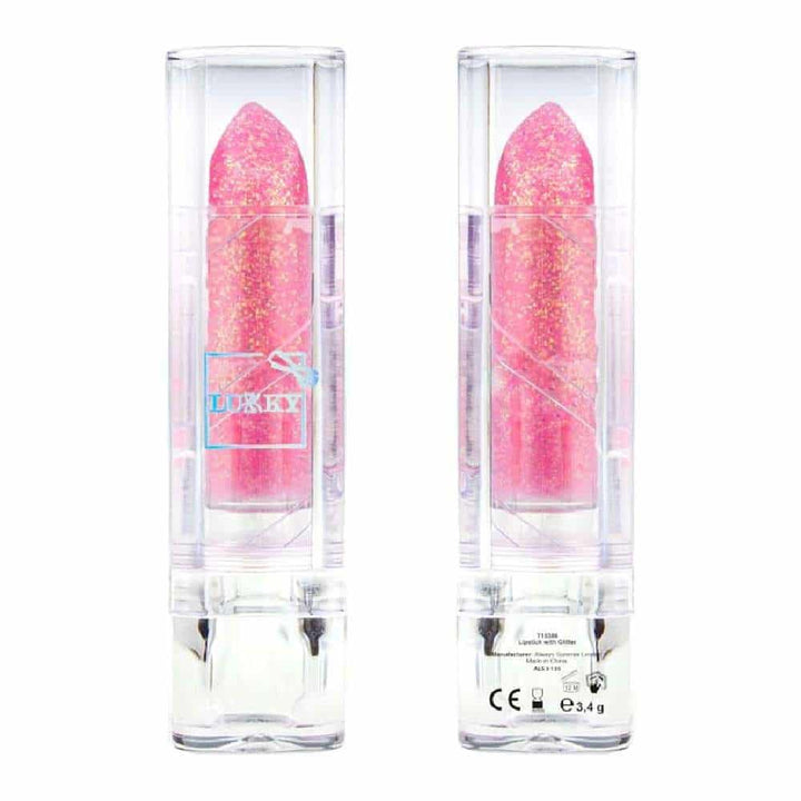 Lukky Lipstick With Glitter 3 Χρωματα