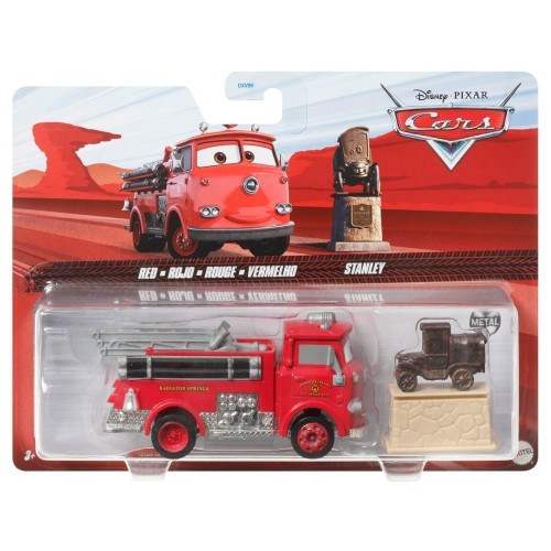 Mattel Cars Αυτοκινητακια - Σετ Των 2 Red And Stanley