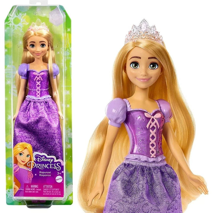 Mattel Disney Princess Rapunzel Βασικες Κουκλες 30 Εκ.