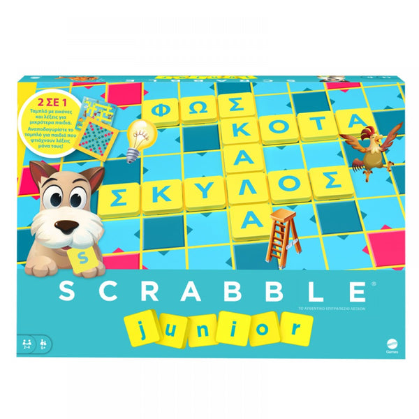 Mattel Επιτραπέζιο Scrabble Junior