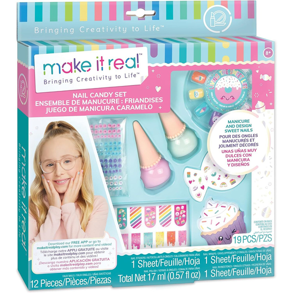 Make it Real Nail Candy Set - DIY Τέχνη Νυχιών Vanilla Scented Nail Polish