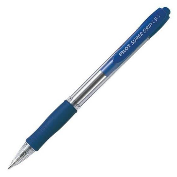 Pilot Στυλό Super Grip Fine 0.7mm Μπλε