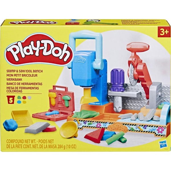 Hasbro Play-Doh Stamp N' Saw Tool Bench