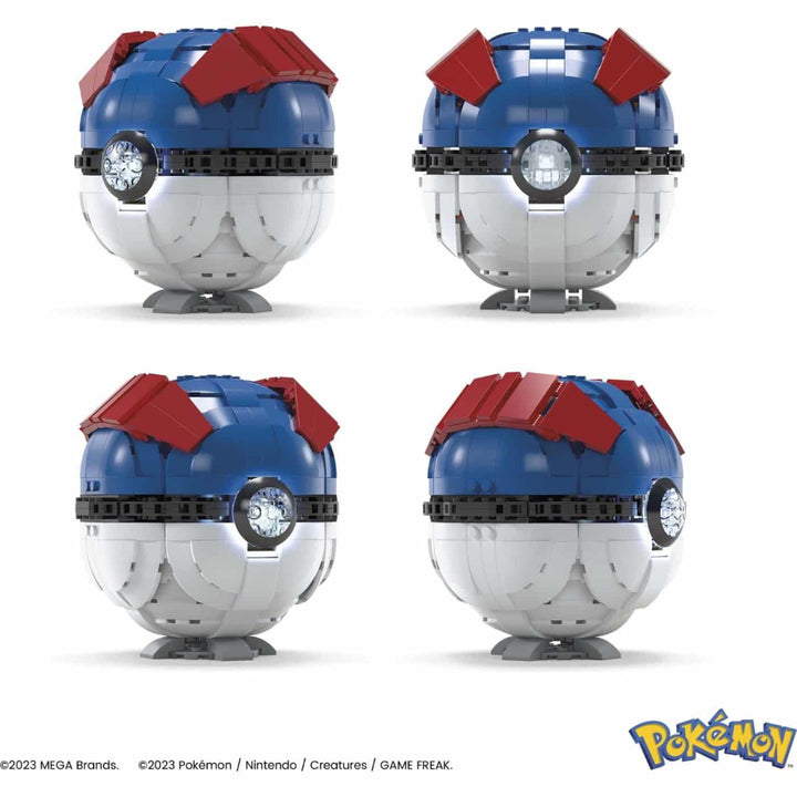 Mega Pokemon - Jumbo Great Ball Με Φως