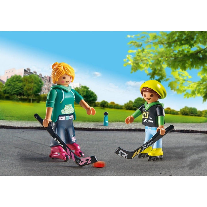 71209 Playmobil Duopack Παικτες Roller Hockey