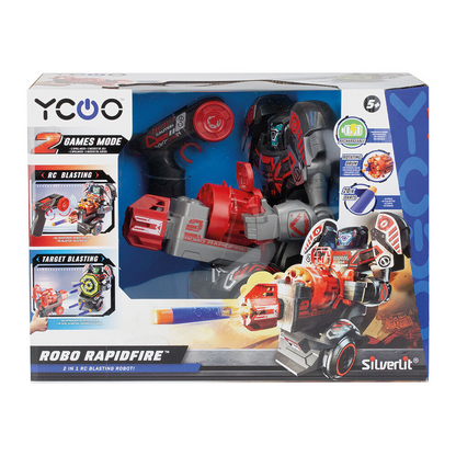 SILVERLITSilverlit Ycoo Robo Rapidfire Τηλεκατευθυνόμενo Ρομπότ Για 5+ Χρονώνpapell.gr