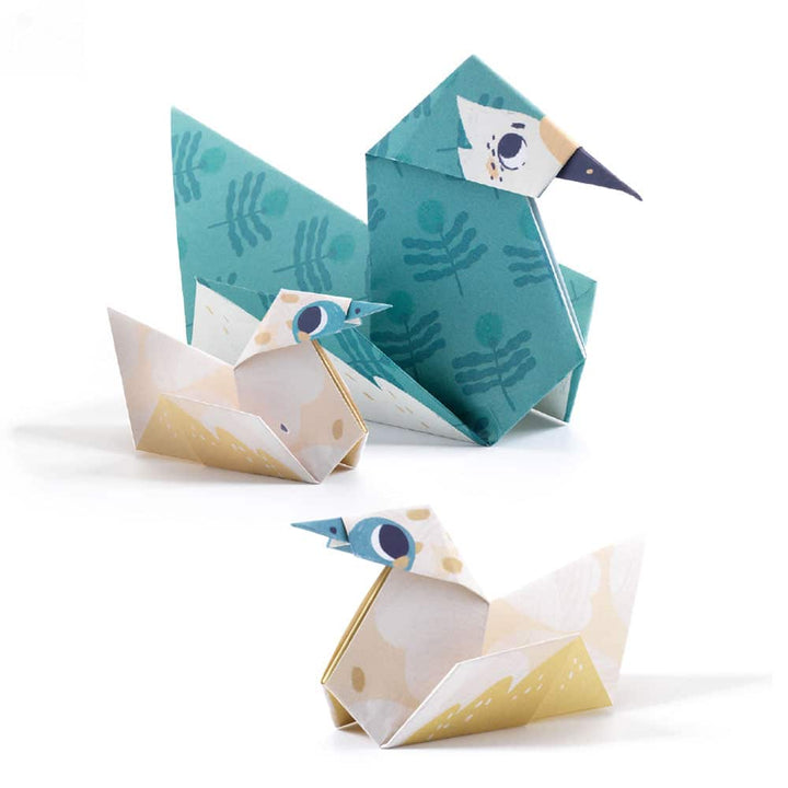 Djeco Origami Κατασκευη Όικογενεια Ζωων'