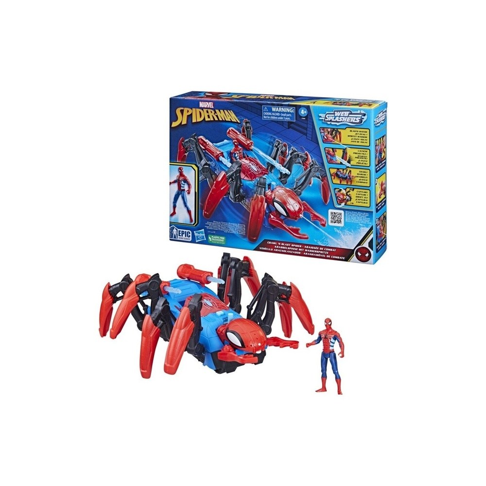 Hasbro Spider-Man Crawl And Capture Spider Vehicle