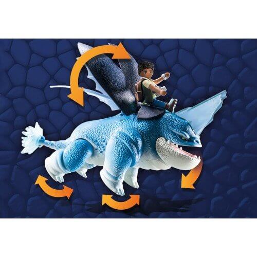 71082 Playmobil Dragons: The Nine Realms - Plowhorn Kai D'Angelo