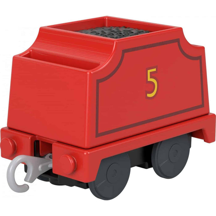 Fisher Price Thomas &Amp; Friends Μηχανοκινητα Τρενα Με Βαγονι James