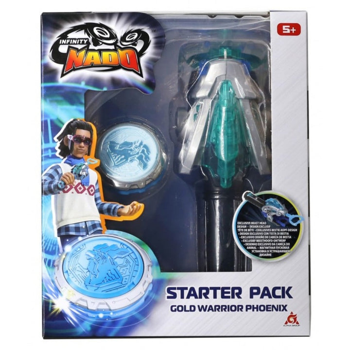 Infinity Nado Series Vi Starter Pack Gold Warrior Phoenix