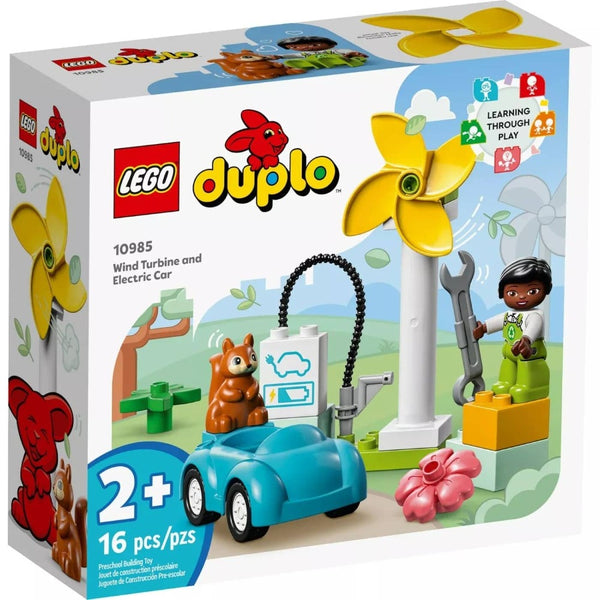 10985 Lego Duplo Ανεμογεννητρια Και Ηλεκτρικο Αυτοκινητο